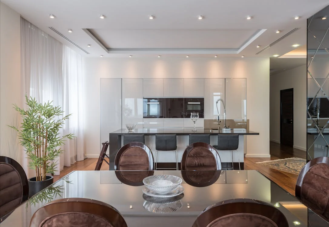 A modern kitchen